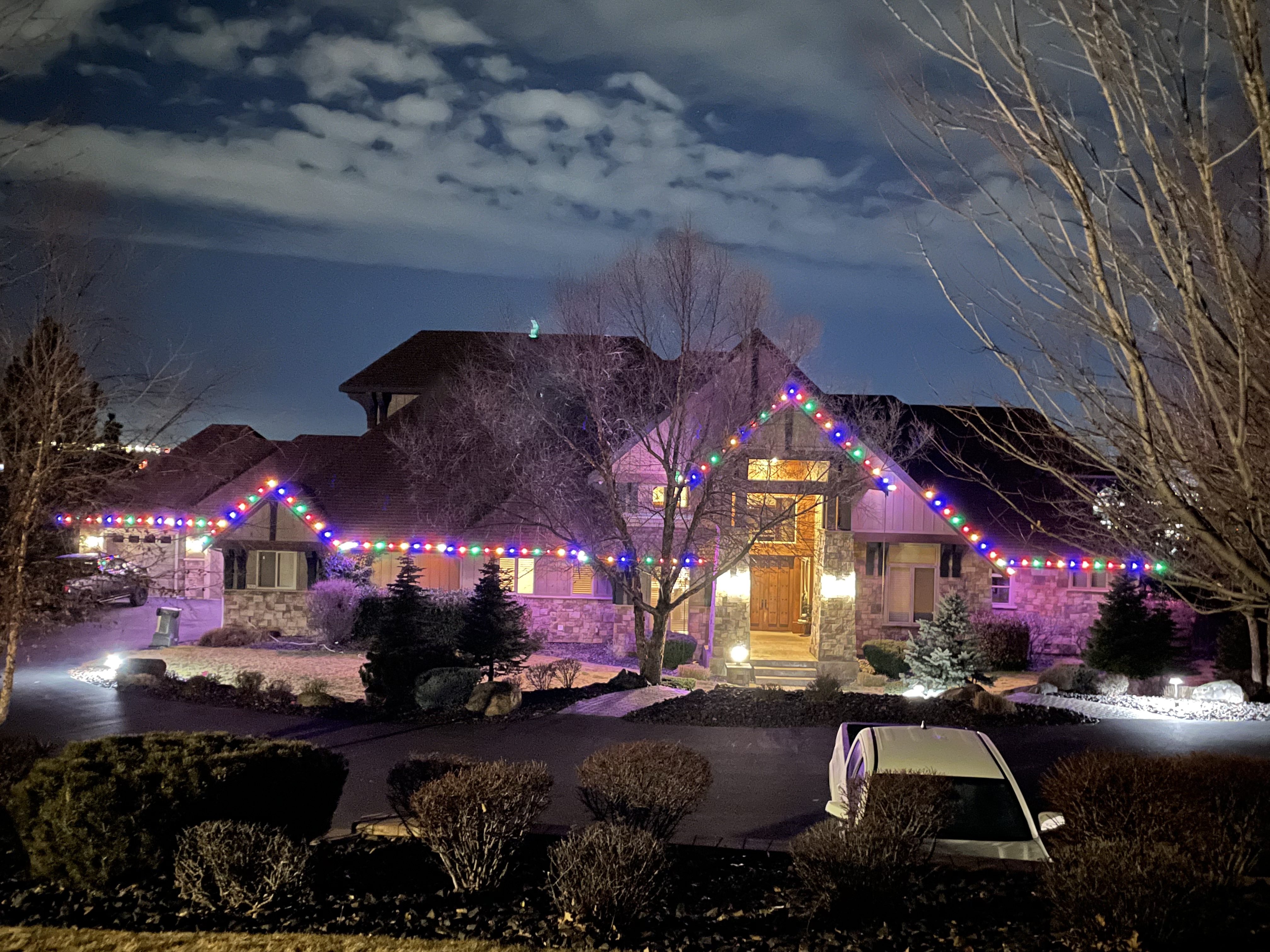Exemplary Christmas Light Installation in Spokane WA